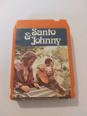  CASSETTA SANTOeJOHNNY  STEREO 8 D'EPOCA FUNZIONANTE OTTIMO STATO. - Immagine 1 di 3