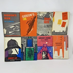 Lot of 8 JJ Marric HC Gideon Mystery Suspense Novels Hardcover w/ Dust Jackets - Picture 1 of 19