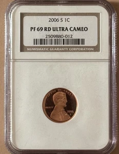 Centavo Lincoln S 2006 NGC PF69 Ultra camafeo  - Imagen 1 de 2