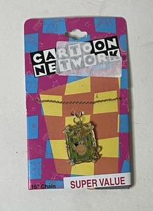 "Collar vintage AAI Hannah Barbera con dije de red de dibujos animados 16"" cadena joyería niños" - Imagen 1 de 3