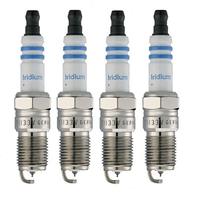 4 pc Bosch 9606 Double Iridium Spark Plugs for 97287 90813 53433 Ignition zs - Image 1 of 4