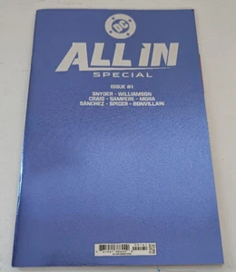 DC All in Special #1 DC Logo Variant Cover Blue DC Comics - Picture 1 of 5