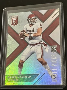 2018 Panini Elite Draft Picks -  Baker Mayfield #139  Red  (RC) - Picture 1 of 2