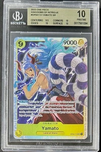 BGS 10 One Piece OP04-112 SR Yamato - English - Kingdoms of Intrigue - Graded - Picture 1 of 2