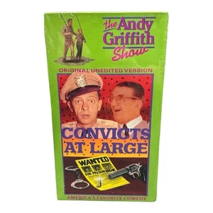 The Andy Griffith Show - Convicts At Large VHS Video Tape New Sealed - Picture 1 of 2