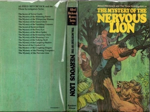 ALFRED HITCHCOCK THREE INVESTIGATORS #16 THE MYSTERY OF NERVOUS LION 1ST/1ST HC - Picture 1 of 1