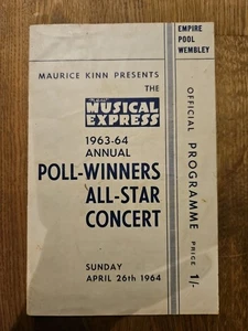 The Beatles 1964 NME Poll Winners Concert Programme UK VG+ - Bild 1 von 17