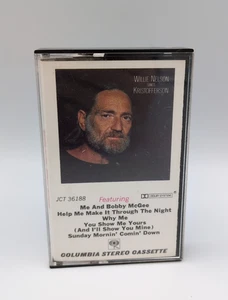 Willie Nelson Sings Kristofferson Cassette – 1979 Columbia Country Tape, Vintage - Imagen 1 de 5