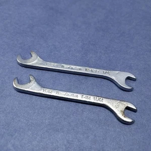 Nuove chiavi Britain Tools accensione estremità aperta E-114 & E-120 1/4 7/32 15/64 13/64 - Foto 1 di 7