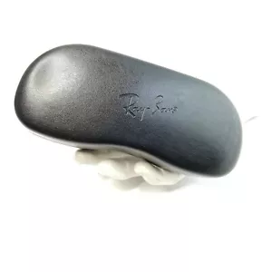 Custodia per occhiali Ray Ban XL nera + panno per pulizia custodia rigida occhiali da sole box gusci rigidi - Foto 1 di 9