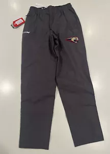 New CCM Hockey Men's Pants Gray Warm-Up Size Small Embroidered Tactical Cool. - Picture 1 of 7