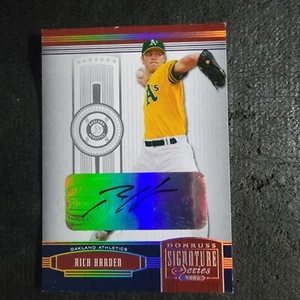2005 Donruss Signature Series - #94 Rich Harden - Picture 1 of 2