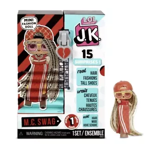L.O.L. Surprise! JK MC SWAG Mini Doll New IN BOX LOL DOLL 15 Surprises - Picture 1 of 7