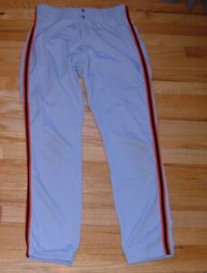 HAROLD BAINES BALTIMORE ORIOLES 1994 GAME WORN USED ROAD JERSEY PANTS WHITE SOX