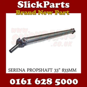 EJE DE TRANSMISIÓN 1.6 2.3 33" PULGADAS 833mm 1994 > 2001 SE ADAPTA A NISSAN VANETTE CARGO *NUEVO*  - Imagen 1 de 1
