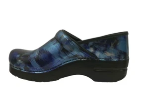 Dansko Women's Professional Brush Patent Blue Size 38 - Picture 1 of 5