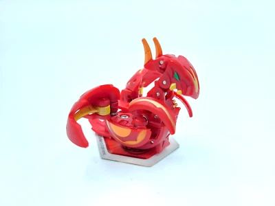 Bakugan Pyrus Chance Dragonoid Red Gundalian Invaders - Image 1 of 4