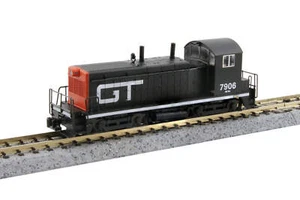 Kato 176-4393 N Scale EMD NW2 Grand Trunk GTW #7906 Locomotive DC - Picture 1 of 1