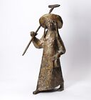 Bronze Figur - Marlene Neubauer W&#246;rner - G&#228;rtnerin Landshut M&#252;nchen Reidel