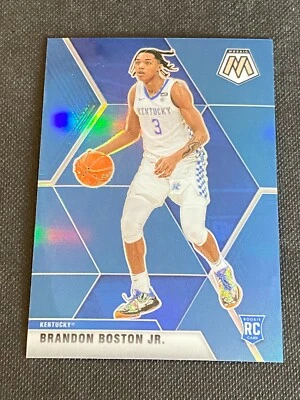 2021-22 Chronicles BRANDON BOSTON JR. Blue Mosaic Prizm /99 Rookie RC #275 - Image 1 of 2