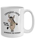 Chingedy ching hee haw hee haw donkey coffee mug