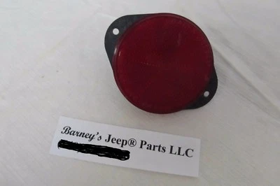 FITS JEEP SIDE SPARE TIRE MARKER LAMP RED 1970 - 1983 CJ5 CJ6  FINALLY HERE!  - Image 1 of 4