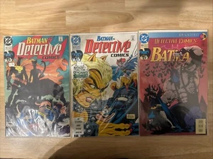 DC Detective Comics Ft Batman 1990-93 (3 Comics #612,624,664 schöner Zustand - Bild 1 von 4