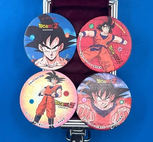 Lot 4 Bragon ball Z menko Son Gokou Goku Japanese - Picture 1 of 2