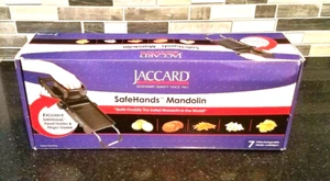 Jaccard - 200421 - Safe Hands ABS Mandolin 7 Blades Cutter Slicer NIB - Picture 1 of 3