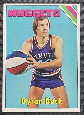 1975-76 Topps Basketball Byron Beck #258 Ex+ - Image 1 of 2