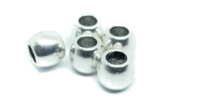 Metal Hair Beads Dreadlock Mattlock Beard Large Hair Beads x 5 Unisex Celt Rasta - Image 1 of 4