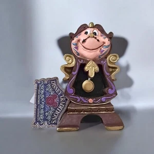 Cogsworth Figurine Disney Clock Figurine by Enesco LLC Beauty & the Beast 2015 - Picture 1 of 7