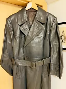 WW2 WK2 Ledermäntel Officermantel Kradmäntel Motorjacke Wehrmacht Gestapo Orden - Bild 1 von 24