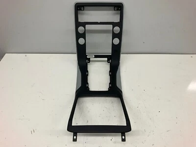 07-11 Volvo S80 XC70 V70 Center Console Trim Black/Chrome 9123688 - Image 1 of 4