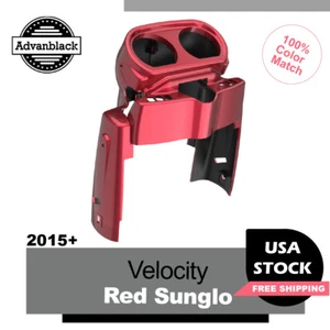 Cubierta de racimo Advanblack calibre VELOCIDAD ROJA SUNGLO apta para Harley Road Glide FLTRX - Imagen 1 de 11