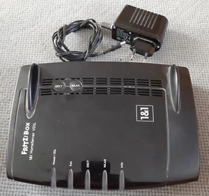 AVM FRITZ!Box 7362 sl mit Netzteil mit schwarzem 1&1 Gehäuse - Bild 1 von 5