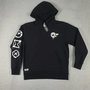Arcane League of Legends Pullover Herren Large schwarz Full Life Hoodie Sweatshirt - Bild 1 von 9