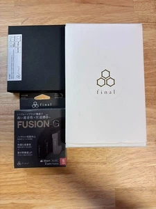 Final A8000 IEM w/ 4.4mm Cable & Effect Audio FUSION-G Beryllium Used Japan - Picture 1 of 7