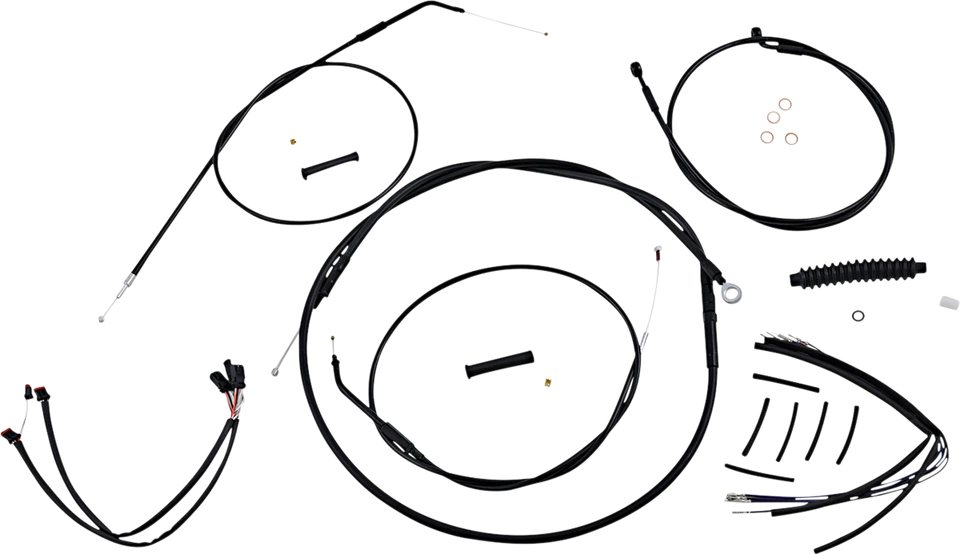 Kit de cables de control XR 2014-2021 para Harley Iron 883 XLN MAGNUM negro 486663 Foto 1 de 1