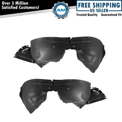 Front Inner Fender Liner Set Fits 2019-2022 Chevrolet Blazer - Image 1 of 4