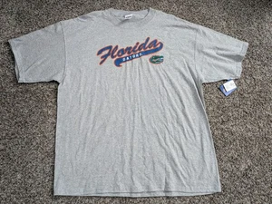 NCAA Florida Alligatoren T-Shirt CSA Sportswear grau neu mit Etikett Herren 2X 2000er Jahre Y2K - Bild 1 von 11