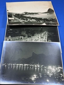3 Vintage C.1930 Photos RIO DE JANEIRO ~ Praia De Botafogo, Hotel Avenida - Picture 1 of 24