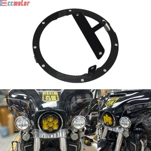 Headlight Bracket Mount For Harley Street Glide Road King Baja LP6 Shark Demon 2 - Picture 1 of 8