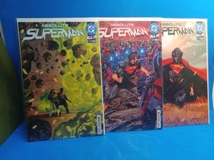ABSOLUTE SUPERMAN #1,2,3 CVR A RAFA SANDOVAL Primeras impresiones /DC7 / - Imagen 1 de 4