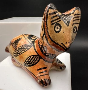 Poterie Berbère Ideqqi Sejnane Kabylie " chat " Maghreb - Picture 1 of 10