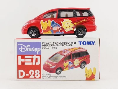 Disney Tomica Toyota Estima Winnie the Pooh 2006 D-28 Edición Limitada Japón Nuevo Foto 1 de 4