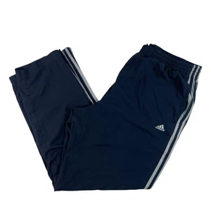 Vintage Adidas Track Pants Navy Blue XL - Picture 1 of 5