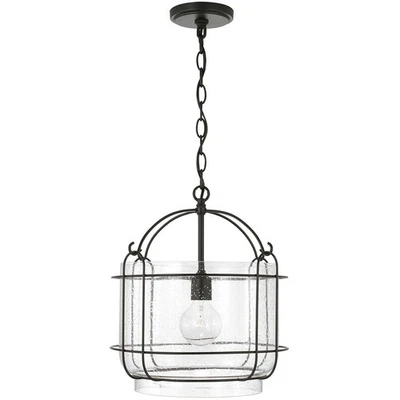 Capital Lighting Fixtures 342912MB OPEN BOX Harmon Pendant Matte Black - Image 1 of 4