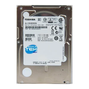 Toshiba Al13Sxb300N 300Go Sas Disque Dur 2,5" Sff Hdd Serveur Nas D'Occasion - Afbeelding 1 van 4