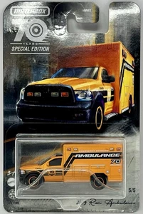 Matchbox 2019 Ram Ambulance Brand New Special Edition 70 Years - Picture 1 of 2